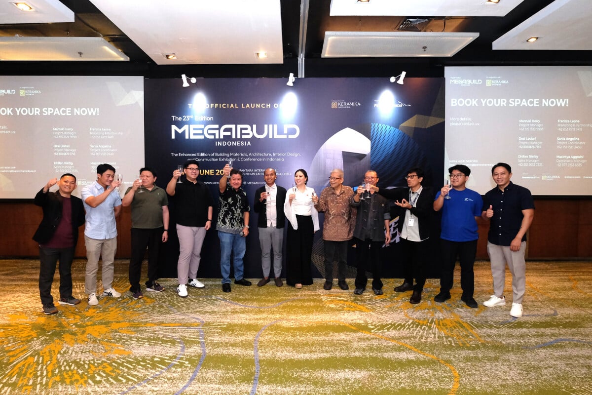 MEGABUILD Indonesia 2026 Resmi Diluncurkan, Skala 2x Lebih Besar untuk Mengakselerasi Pertumbuhan Industri Bahan Bangunan